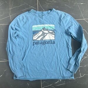Kids Patagonia long sleeve tshirt. Kids extra large.